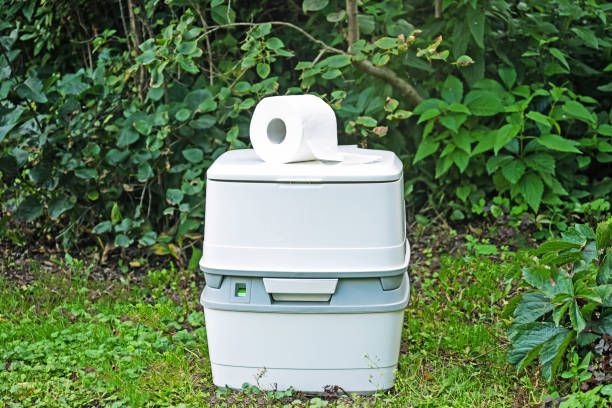 Porta potty delivery and setup in South Boston, VA